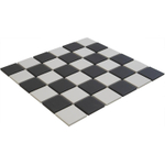 La Mosaic Factory London carreau mosaïque - 30,9x30,9cm - carrelage mural et de sol - Carré - Porcelaine Chessboard Mat SW471148