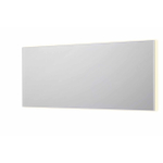 INK SP32 miroir - 180x4x80cm rectangle dans cadre en acier incl LED indirecte - chauffage - changement de couleur - dimmable et interrupteur - blanc mat SW955819