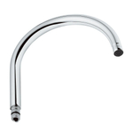 Grohe Uitloop - voor sanitairkranen - H23.1cm - draaibare uitloop - messing - glans chroom SW111418