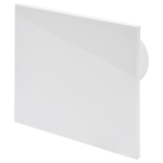 Sanivesk Design ventilateur - Ø10 - Interrupteur (lumière) marche/arrêt - Carré - Blanc SW1212661