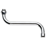 Grohe Draaibare S-uitloop - met straalregelaar - 3/4 inch - 150mm - chroom 0430455