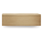 Looox Wood collection Bloc de Base 100x30x40cm 1 tiroir chêne gris ancien SW158732