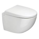 Plieger Zano WC suspendu – compact – Rim-ex – 36 x 49,5 cm – avec abattant softclose – blanc brillant SW383196