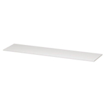 INK Topdeck Wastafelblad - 180x45x2cm - tbv onderkast - MDF lak - Hoogglans wit SW352329