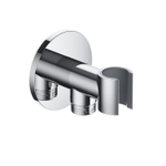 Hotbath Cobber M515 wandsteun - met uitlaat - hoogglans chroom SW74260