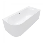 Villeroy & Boch Loop & Friends hoekbad - 170x75cm hoek rechts acryl - Stone White (mat wit) SW917911