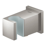 Grohe Euphoria Cube Wandaansluitbocht - met wandhouder - Supersteel (RVS) SW439086