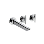 Crosswater MODULE Foile badkraan - 2 functies - zonder inbouwdeel - hoogglans chroom SW968389