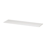 Ink topdeck 45 panneau de recouvrement 160x2x45cm pour meuble laqué blanc brillant SW352366
