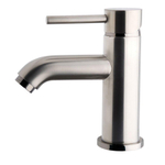 Wiesbaden Caral Cadans Mitigeur lavabo bas acier brossé PVD SW6578