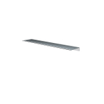 Hotbath &MORE Tablette - 60cm - y compris rails de fixation - Inox 316 SW1245944