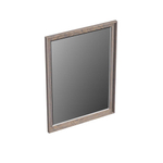 Forzalaqua Reno 2.0 spiegel 59.5x80cm Rechthoek zonder verlichting met frame Massief Eiken Silver Grey SW492683
