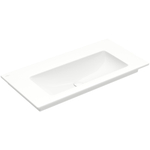 Villeroy & Boch venticello meubelwastafel - 100x50cm - zonder kraangat - met overloop - White Alpine (glans wit) 1025124