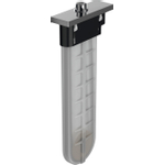 Hansgrohe sBox élément de finition rectangulaire incl. boîte à flexible. flexible de douche et rosace avec 1 fonction pour rebord de baignoire ou carrelage chrome SW297532