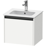 Duravit Ketho.2 meuble sous-lavabo 51x42x44cm adapté pour 1 vasque Panneau de particules blanc Mat SW772896