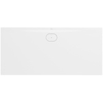 Villeroy & Boch Ecora douchebak - 170x80x3.5cm - afvoer lange zijde - stone white (wit) SW1559026