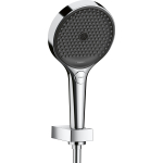 Hansgrohe Rainfinity Set de bain avec PowderRain 130 3 jets douchette avec support mural avec flexible de douche 160cm chrome SW358891