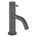 Crosswater MPRO Wastafelkraan - geribbeld - slate gunmetal (antraciet) SW928068