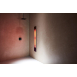 Sunshower Pure XL 2.0 Black Infrarouge Encastré - 19.9x123.8x10cm - full body - 1500W - noir SW719908