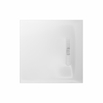 Crosswater Vito Douchebak - 90x90x2.5cm - vierkant - glans wit SW916873