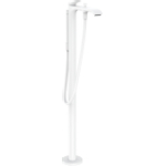 Hansgrohe vivenis mitigeur de bain autoportant pour robinetterie apparente avec douchette ensemble blanc mat SW647126