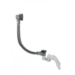 Fortifura Calvi badafvoercombinatie - met draaibediening - mat zwart SW696223