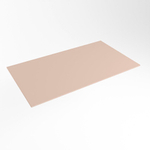 Mondiaz TOP 51 Topblad - 90x51x0.9cm - geschikt voor afdekplaat - Solid surface - Rosee SW1017125