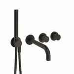 Crosswater MPRO Module Robinet baignoire - 2 voies - avec douchette - Noir mat SW876309