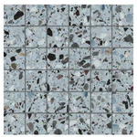 EnergieKer Medley - Carrelage Terrazzo et mural - 30x30cm - Gris mat SW997370