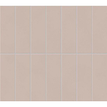 Ceralto Fragmenta Mosaic Mozaiektegel - 33x37cm - 8.5mm - gerectificeerd - Mauve SW1174927