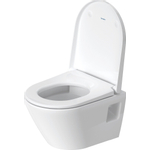 Duravit D-neo Wandclosetpack - met wandcloset - compact - diepspoel - rimless - 37x48x40cm - met closetzitting m dekse - wit hoogglans SW544307