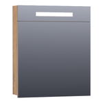 BRAUER Promise armoire de toilette – 59 x 70 x 15 cm – LED directe – ouverture à gauche – Chateau SW371700