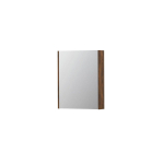 INK SPK2 armoire de toilette – 60 x 74 x 14 cm – 1 porte, porte-miroir double face – Noyer SW353338