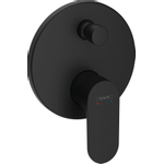 Hansgrohe Rebris s 1 greeps badmengkraan - inbouw zheidsco - met EN1717 iBox universal - mat zwart SW802957