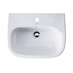 Duravit D-code Wastafel - 55x43cm - glans wit 0315103