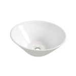 Wiesbaden Circle vasque à poser ronde 42 x 15 cm céramique brillant blanc SW95722