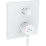 Hansgrohe Finoris Ensemble de robinetterie de baignoire avec aérateur et levier finition blanc mat SW651039