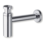 Hotbath Mate Wastafelsifon rond - hoogglans chroom SW12962