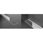 Easy Drain Multi TAF caniveau simple plaque 90cm avec grille design Zero inox 2301823