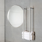 Saniclass Dual Porte-serviettes - 95x25x20cm - blanc mat SW419870