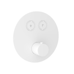 Hotbath Cobber afbouwdeel inbouwthermostaat met 2 pushbuttons mat wit SW229988