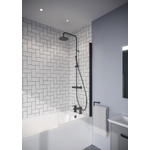 Crosswater Clear 6 Paroi de Douche - 80x150cm - Noir Mat SW876336