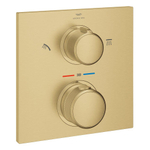 GROHE allure kit thermostat avec déviateur brossé cool sunrise SW706284