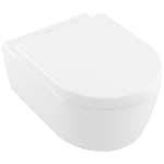 Villeroy & Boch Avento Pack WC suspendu DirectFlush avec abattant softclose et quickreleas ceramic+ blanc alpin ceramicplus brillant SW59910