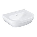 Grohe Euro Keramiek Wastafel - 55x45cm - met kraangat - met overloop - wit SW205893