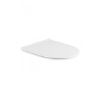Sanindusa Sanlife Abattant de toilette - 38x46.1x1cm - fermeture amortie - déclipsable - blanc SW96857