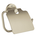 Grohe Essentials Closetrolhouder met klep - brushed nickel (nikkel) SW99023