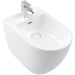 Villeroy & Boch Subway 3.0 staand bidet - 37x59.5cm - met kraangat - met overloop - White Alpine (glans wit) SW762390