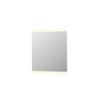 INK SP4 Miroir - 80x4x80cm - LED en haut et en bas changement de couleur - à intensité variable - aluminium Argent SB8407920