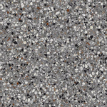Vtwonen terrazzo Vloer- en wandtegel 60x60cm Gerectificeerd mat lead flakes SW798716